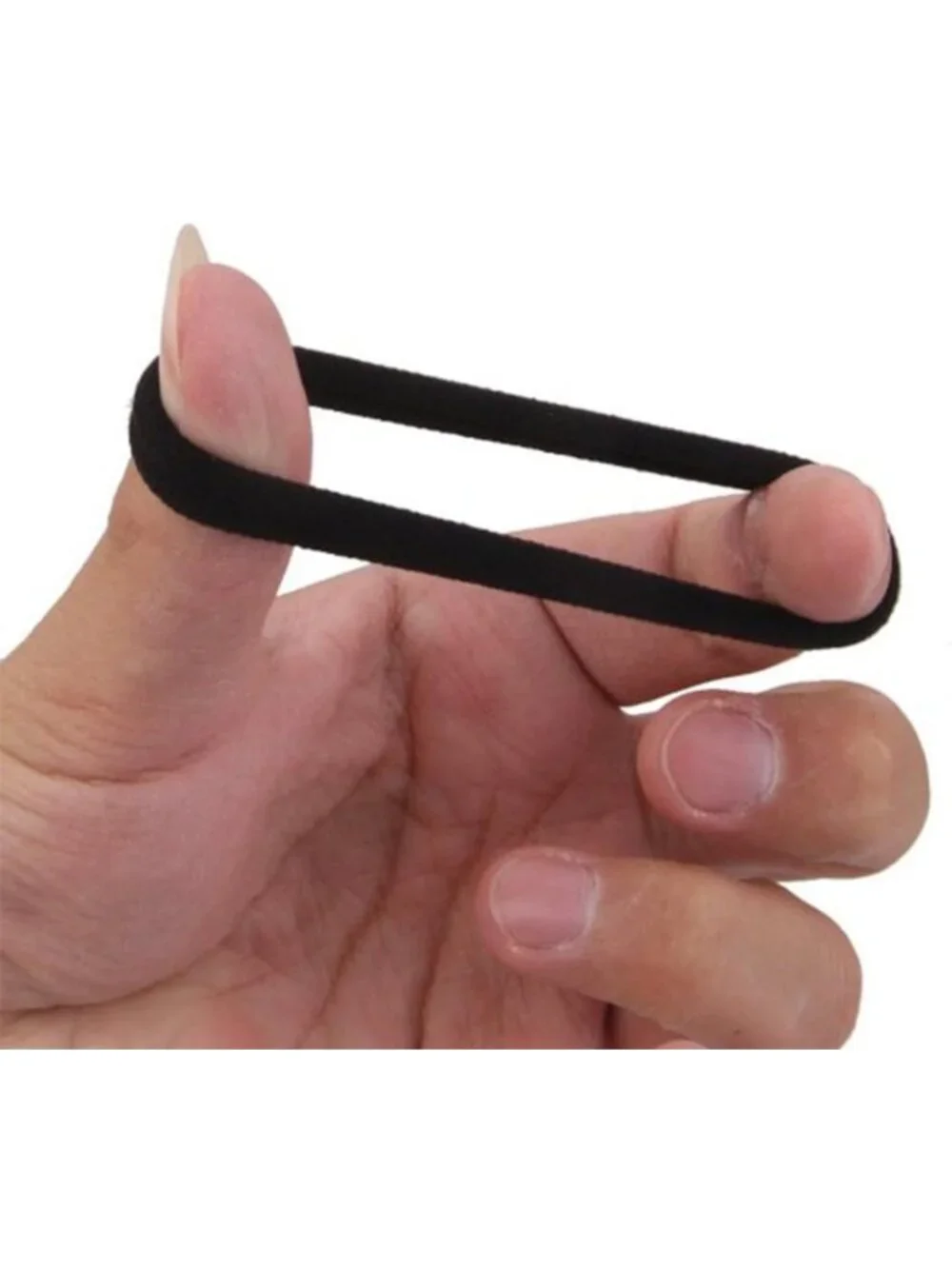 Seamless Hair Ties for Thick Hair - 100PCS Cotton Ponytail Holders & Scrunchies